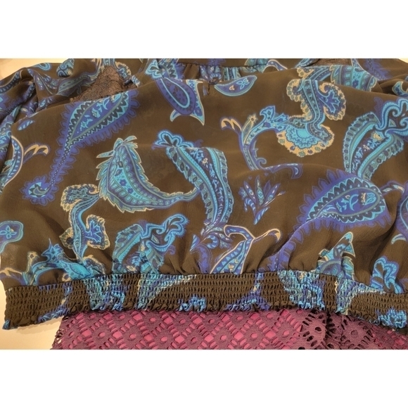 Women's Lucky Brand Blouse Top size medium - Picture 11 of 12